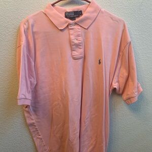 Ralph Lauren Light Pink Polo Shirt